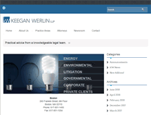 Tablet Screenshot of keeganwerlin.com